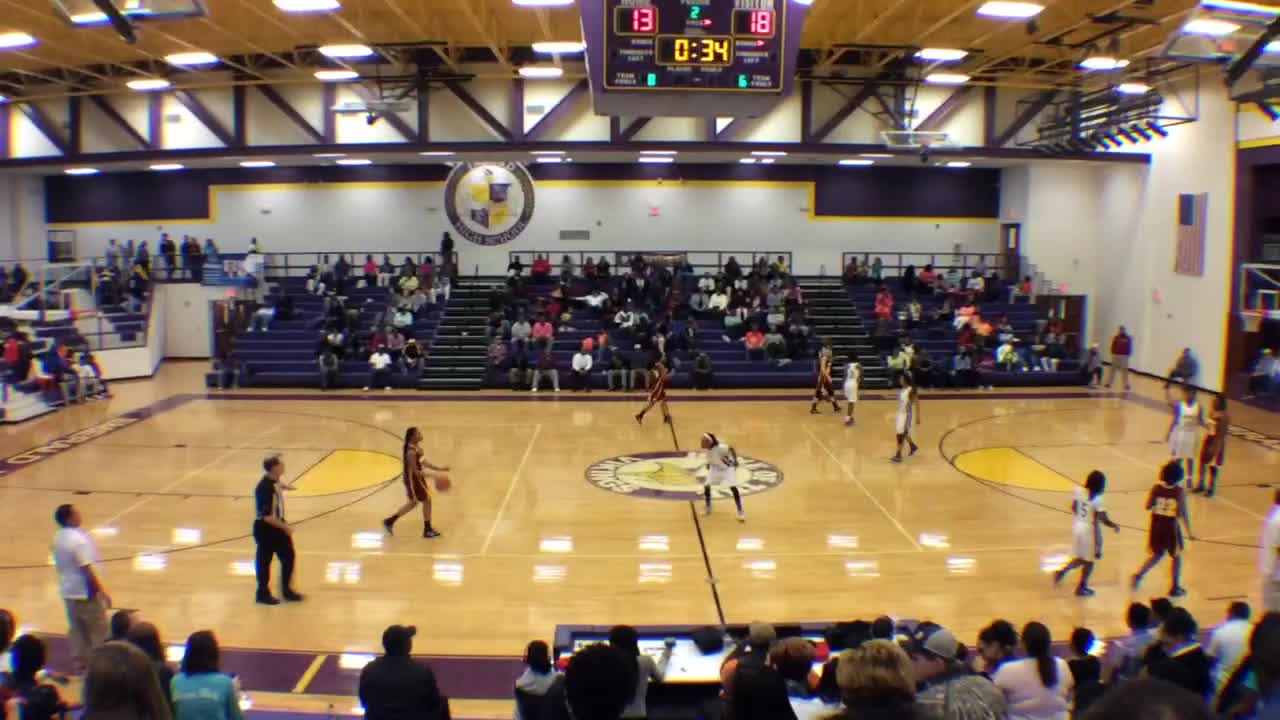 Emerald High School vs. Abbeville Tia Durant highlights