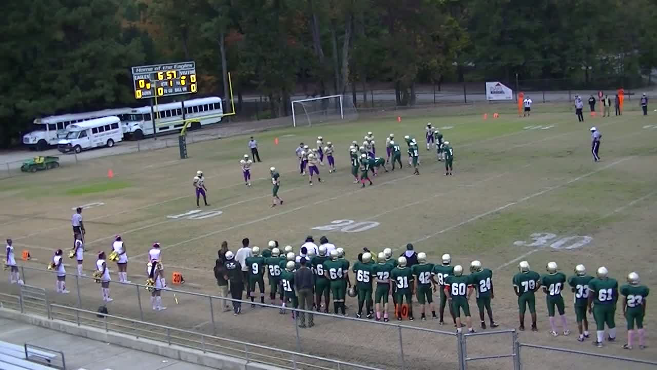 Broughton High School vs. Enloe High JV Nick Hicks highlights