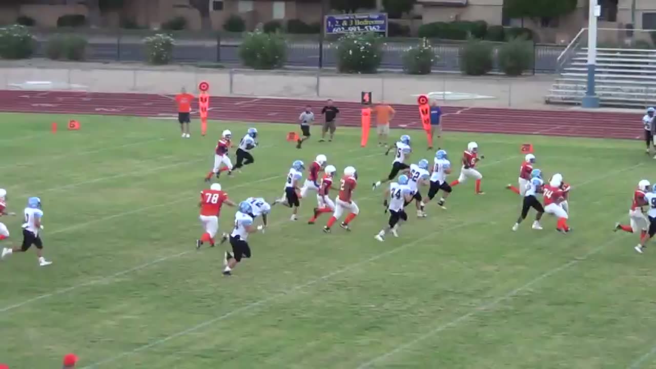 thunderbird high school jv football Lorne Williams highlights Hudl