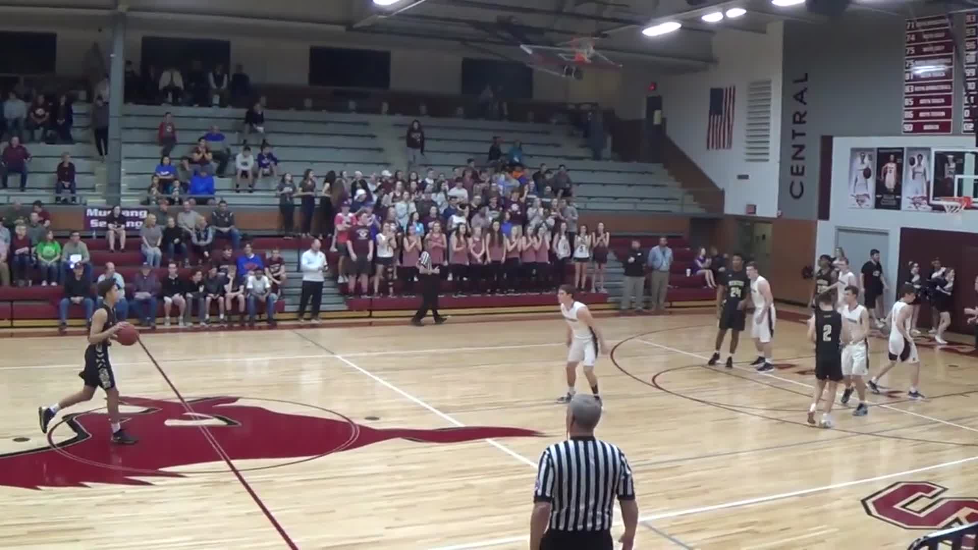 Newton HS Basketball Video "Newton basketball highlights Salina Central