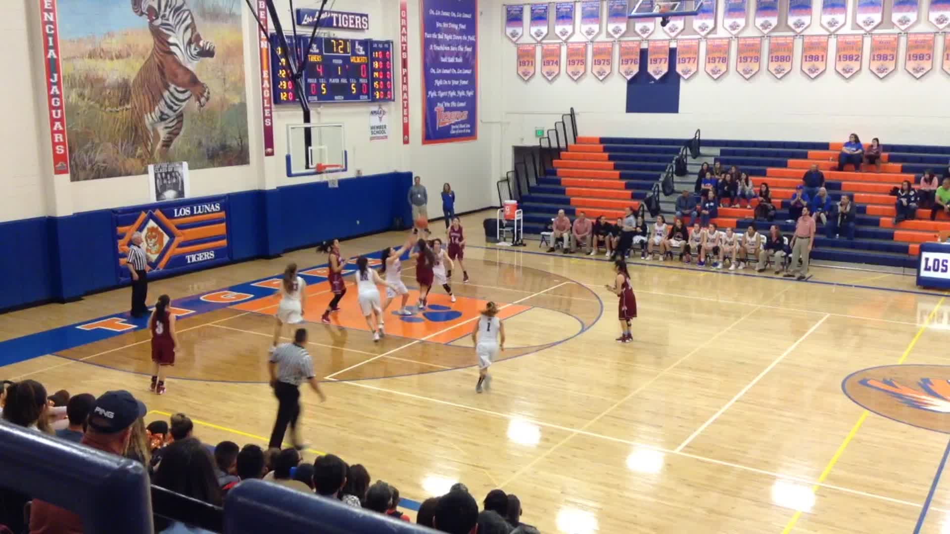 Los Lunas HS Girls Basketball Video "Highlight of Deming" MaxPreps