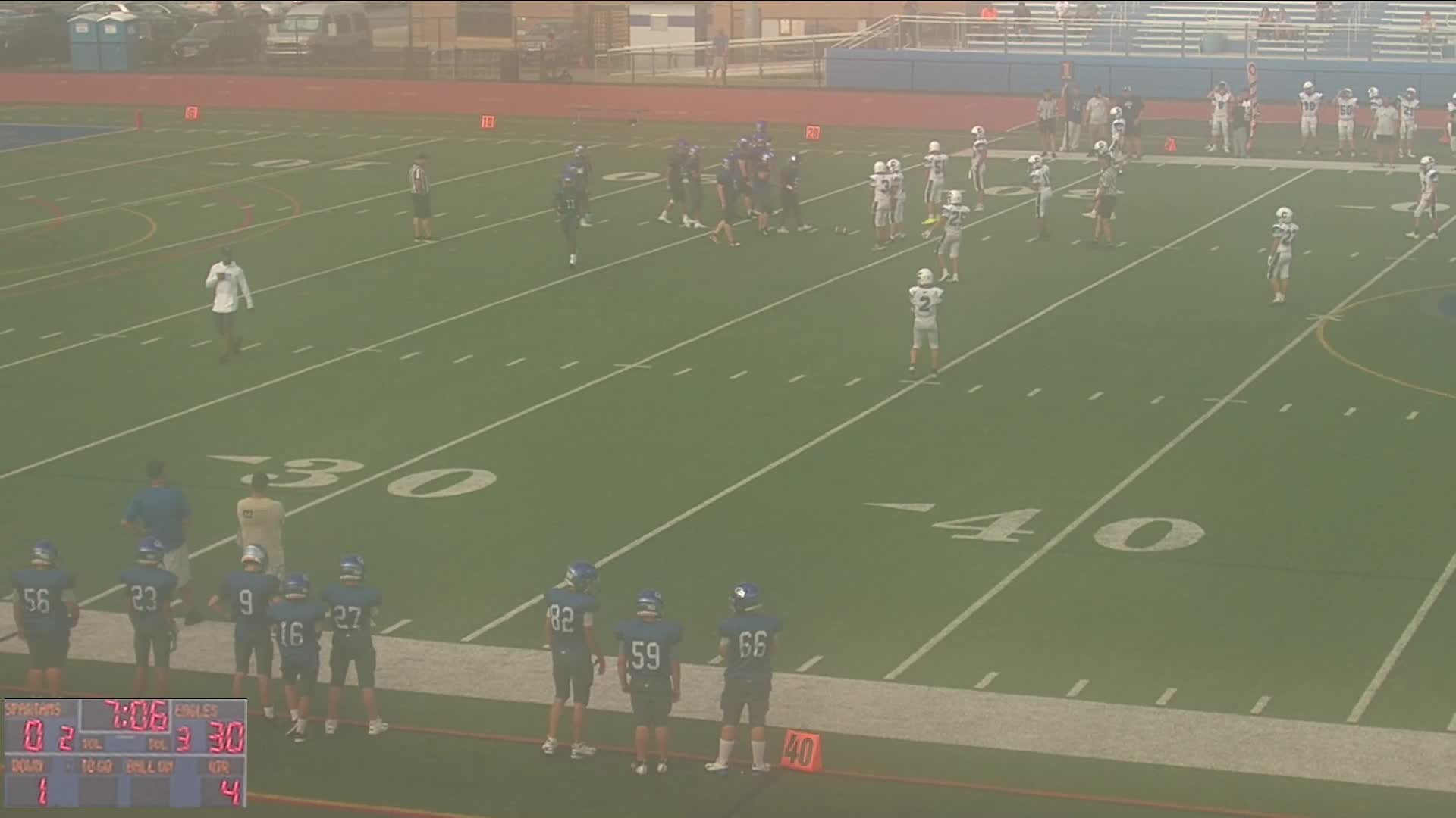 80 yard Touchdown pass - Spencer Schaller highlights - Hudl