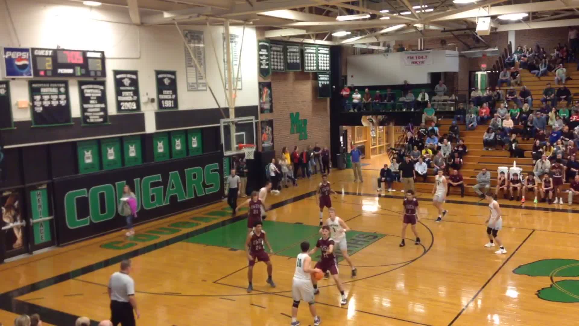 Mountain Heritage HS Basketball Video "Highlight of Charles D. Owen