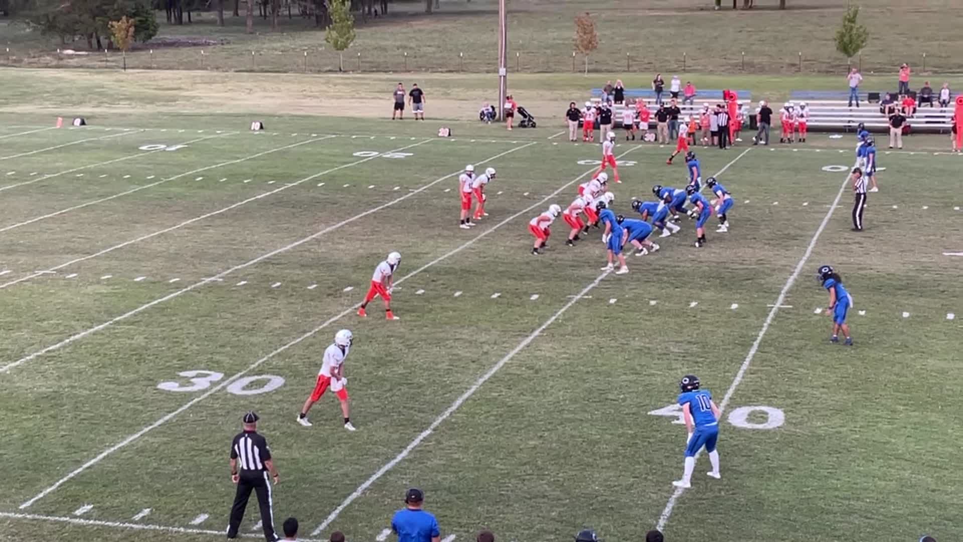 Afton High School Colcord highlights Hudl