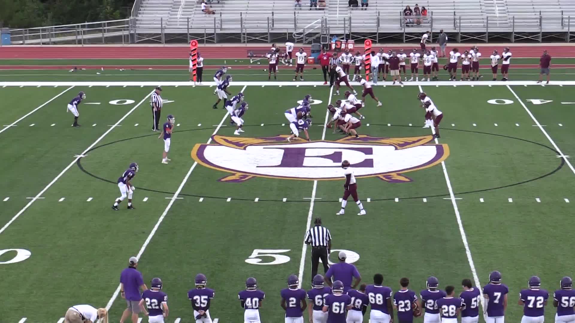 Football Emerald High School Game Film Greenwood, South Carolina