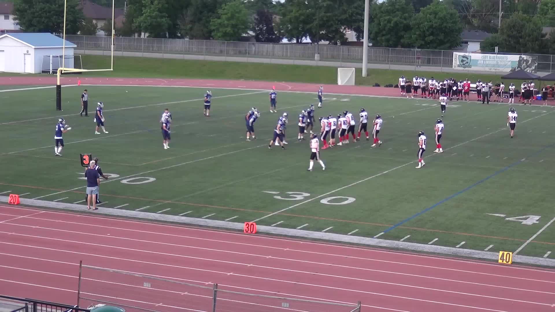 Oshawa Hawkeyes - Myers Riders Footbal highlights - Hudl