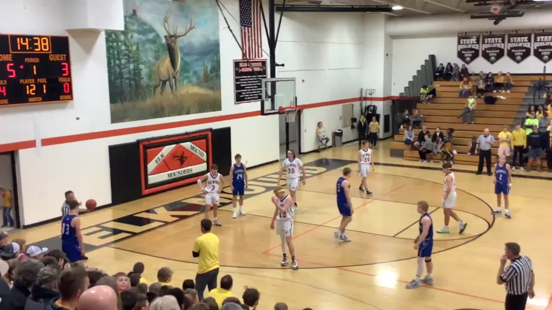 Elk Mound High School Jarod Falkner highlights Hudl