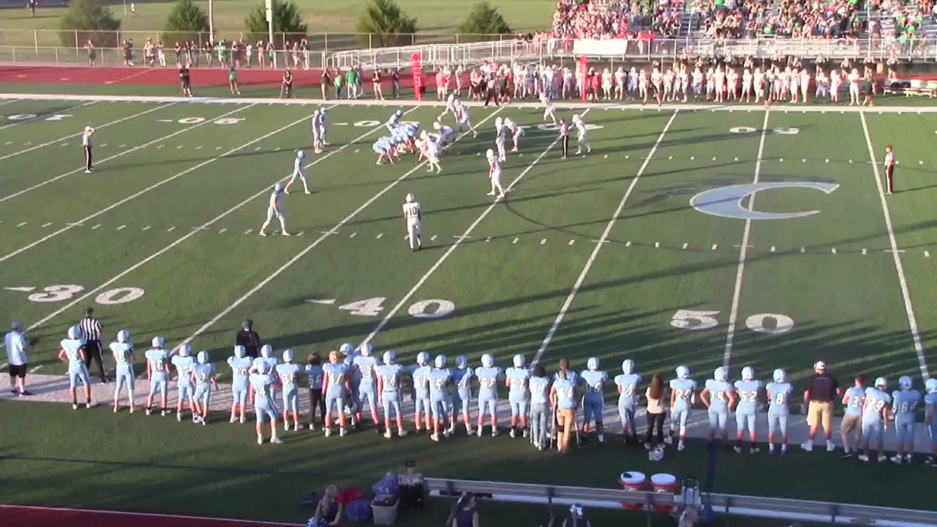 Clearwater HS Football Video "Clearwater football highlights Mulvane High School" MaxPreps