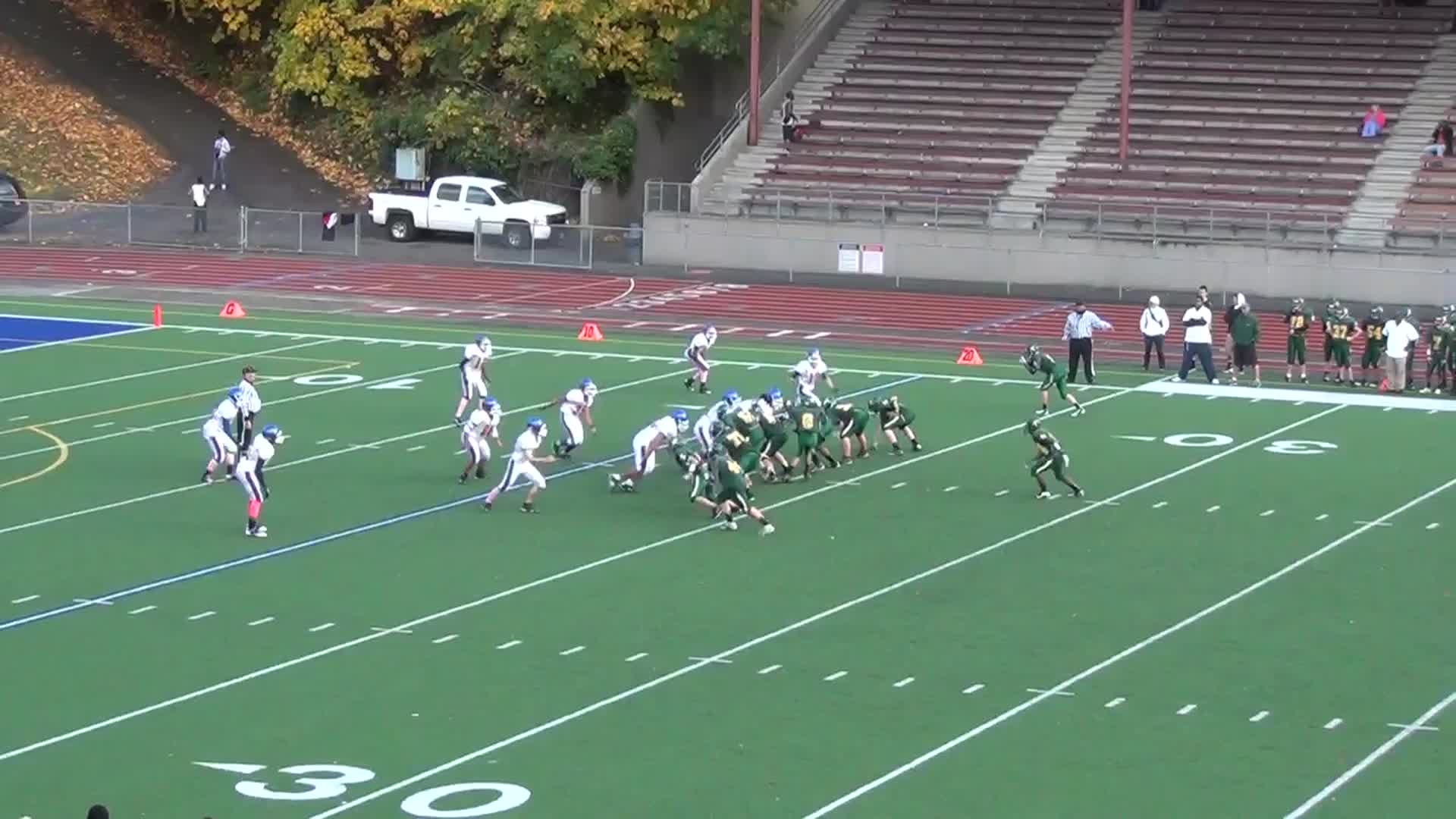 vs. Kent-Meridian High School - Boys Football - Brayden Poffenroth vs. Kent-Meridian High School - Boys Football - Brayden Poffenroth