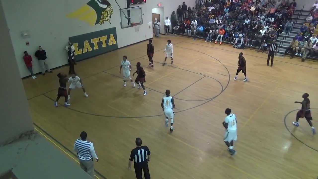 Latta High School Varsity Boys Fabian Carroll highlights Hudl