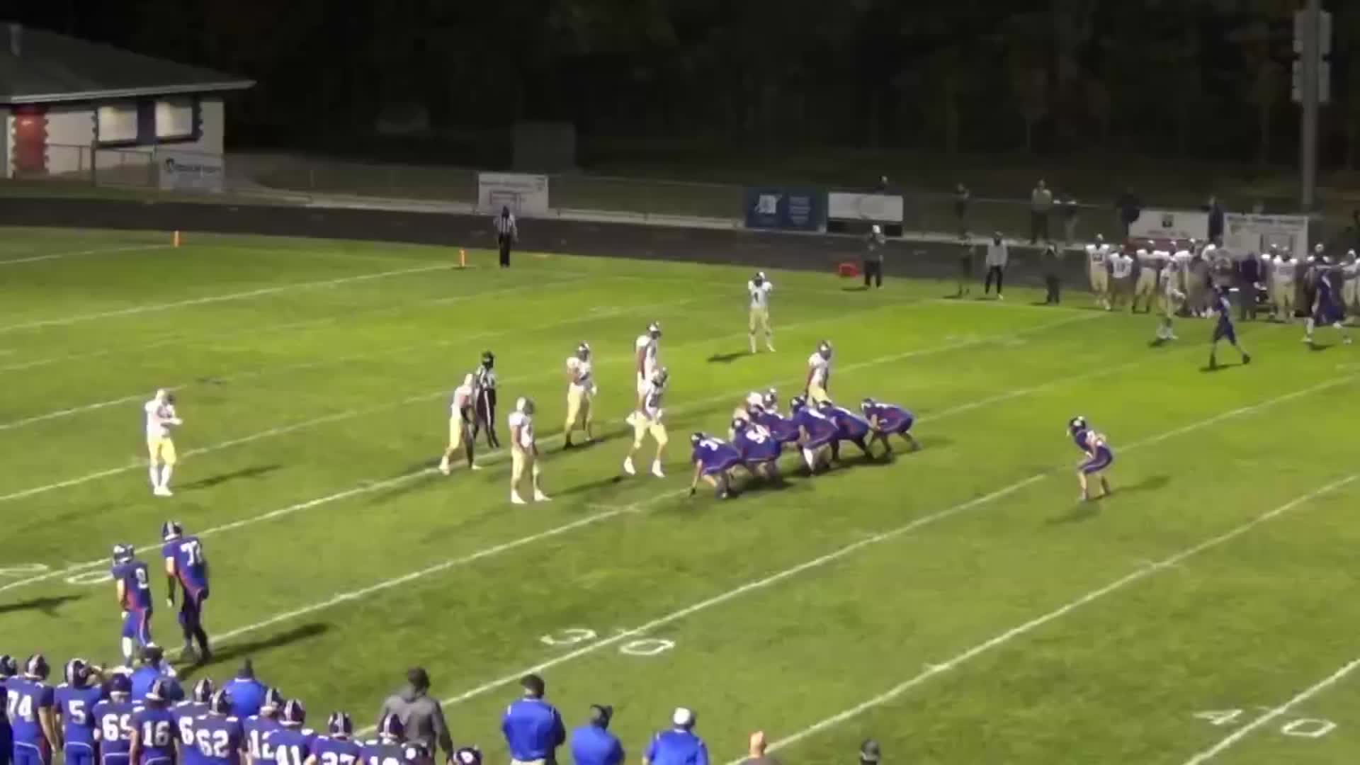 Mason HS Football Video "Highlight of Fowlerville High School" MaxPreps