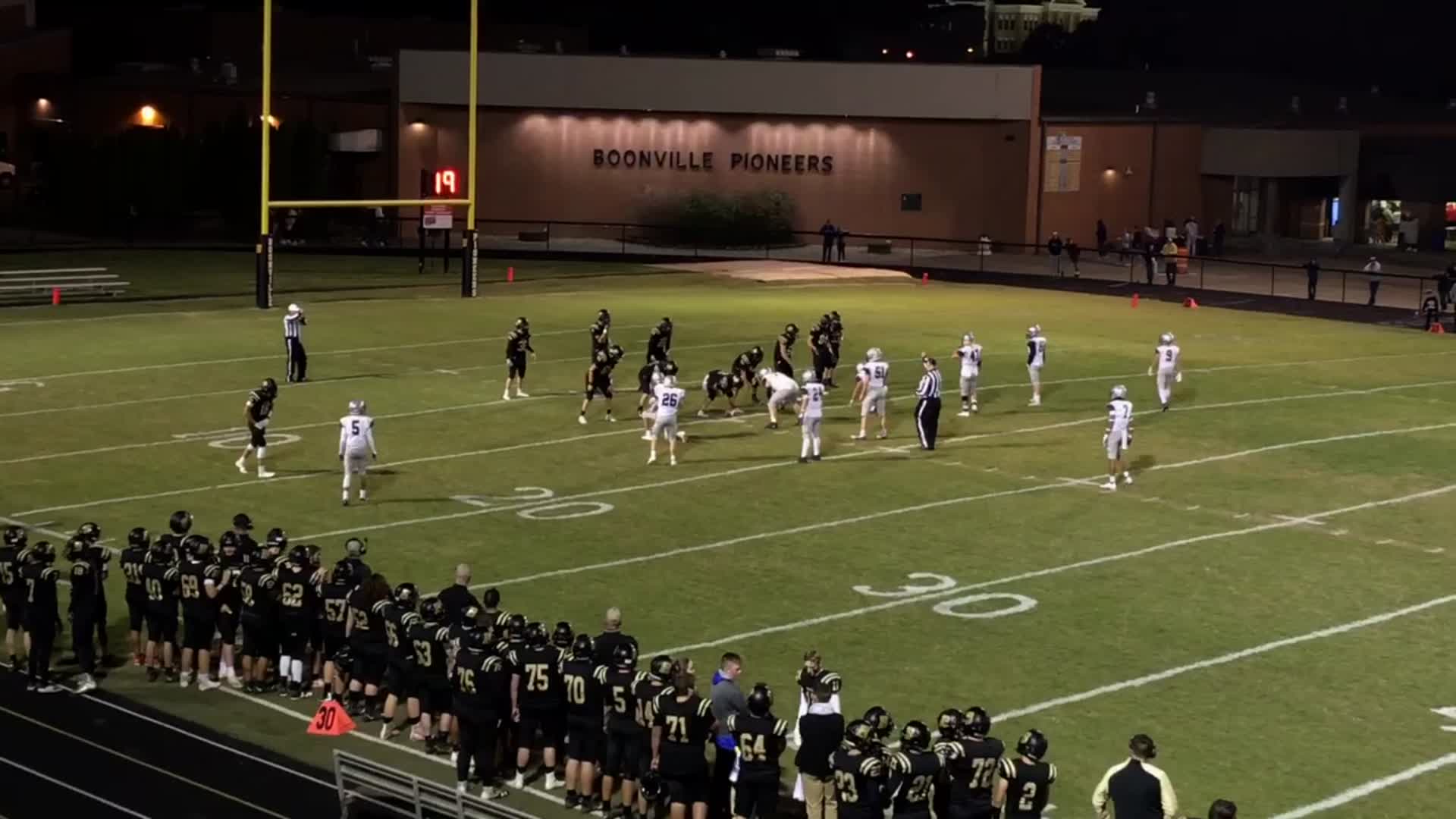 Boonville High School Ayden Wells highlights Hudl