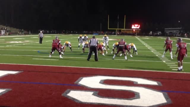 Boys Varsity Football Westside High School Anderson South
