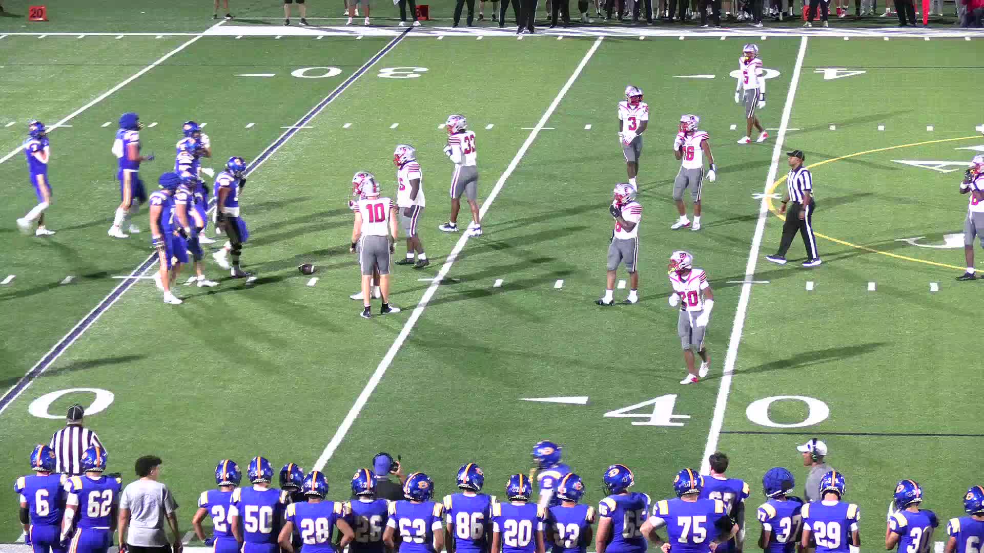 Freshman Linebacker SJC vs Downington West