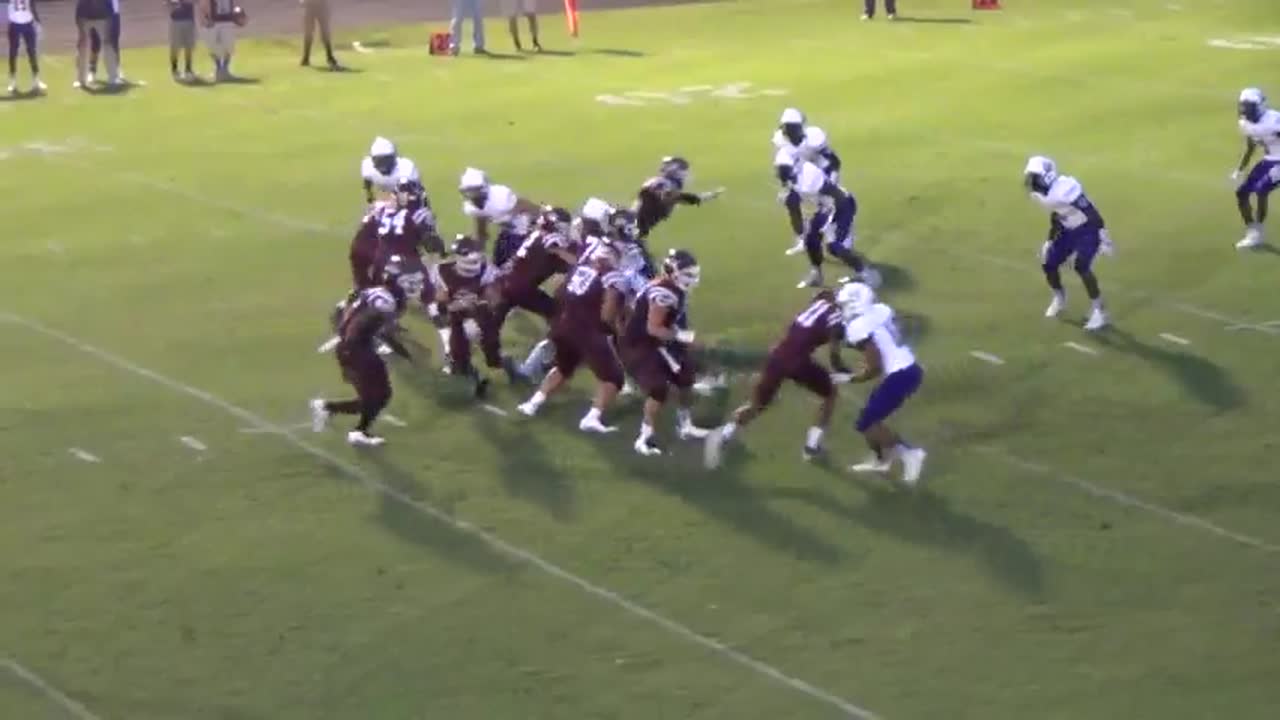 vs. Garrison High School Romario Brown highlights Hudl