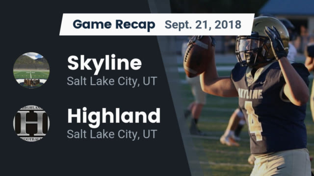 Varsity Football Skyline High School Salt Lake City Utah