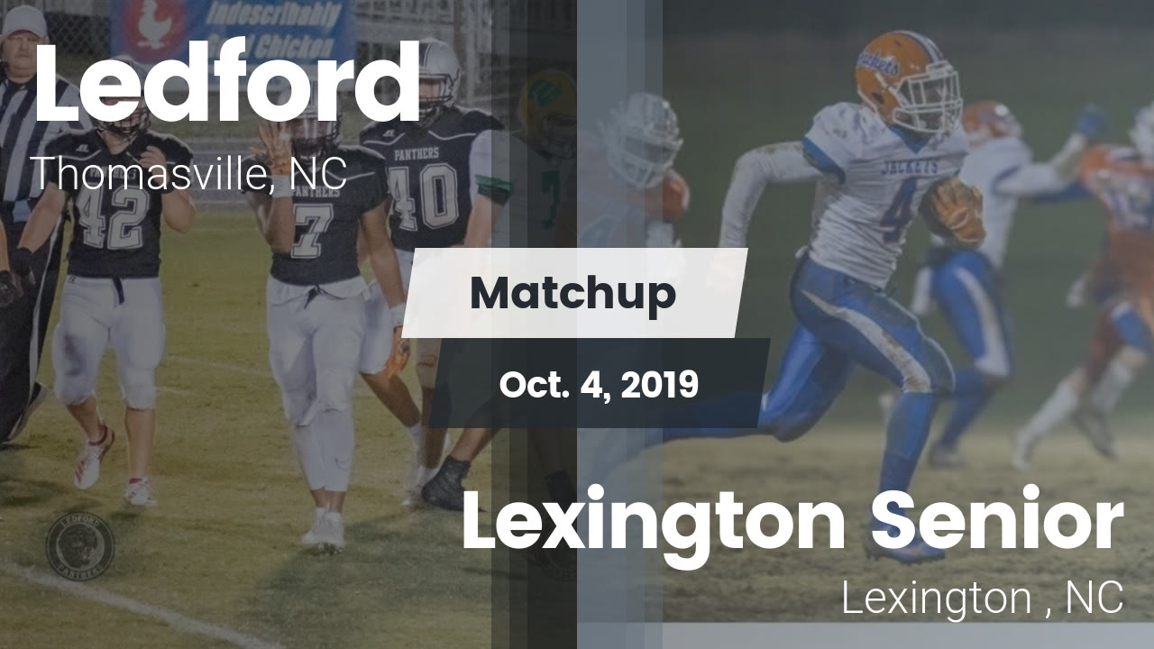 Ledford Senior Hs Football Video Matchup Ledford Vs Lexington