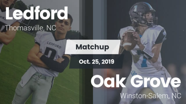 Boys Varsity Football Ledford High School Thomasville North