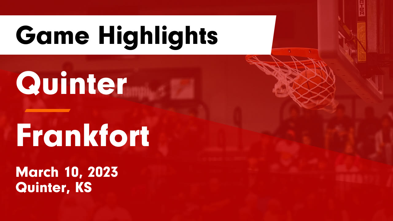 Quinter High School | High School Sports | Home | Hudl