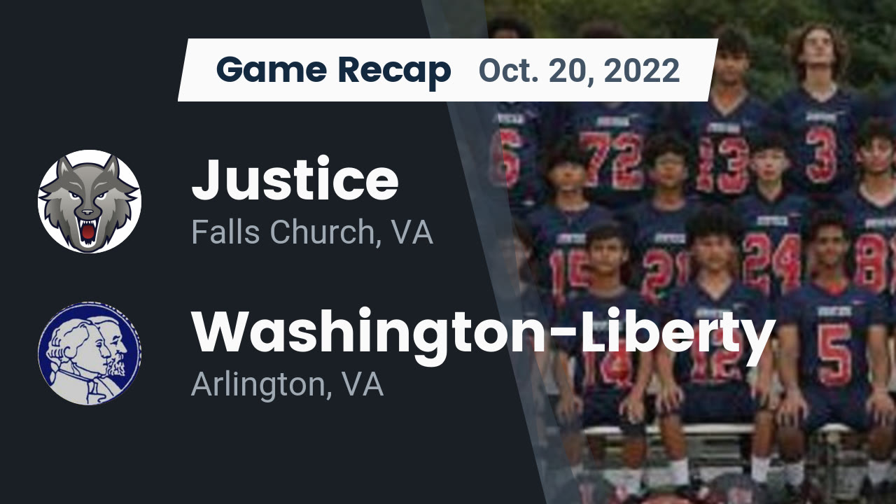 Recap Justice vs. WashingtonLiberty 2022 Justice High School