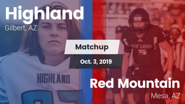 Boys Freshman Football Highland High School Gilbert Arizona