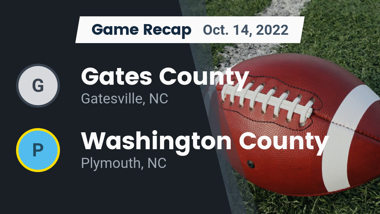 Gates County (Gatesville, NC) High School Sports Football, Basketball