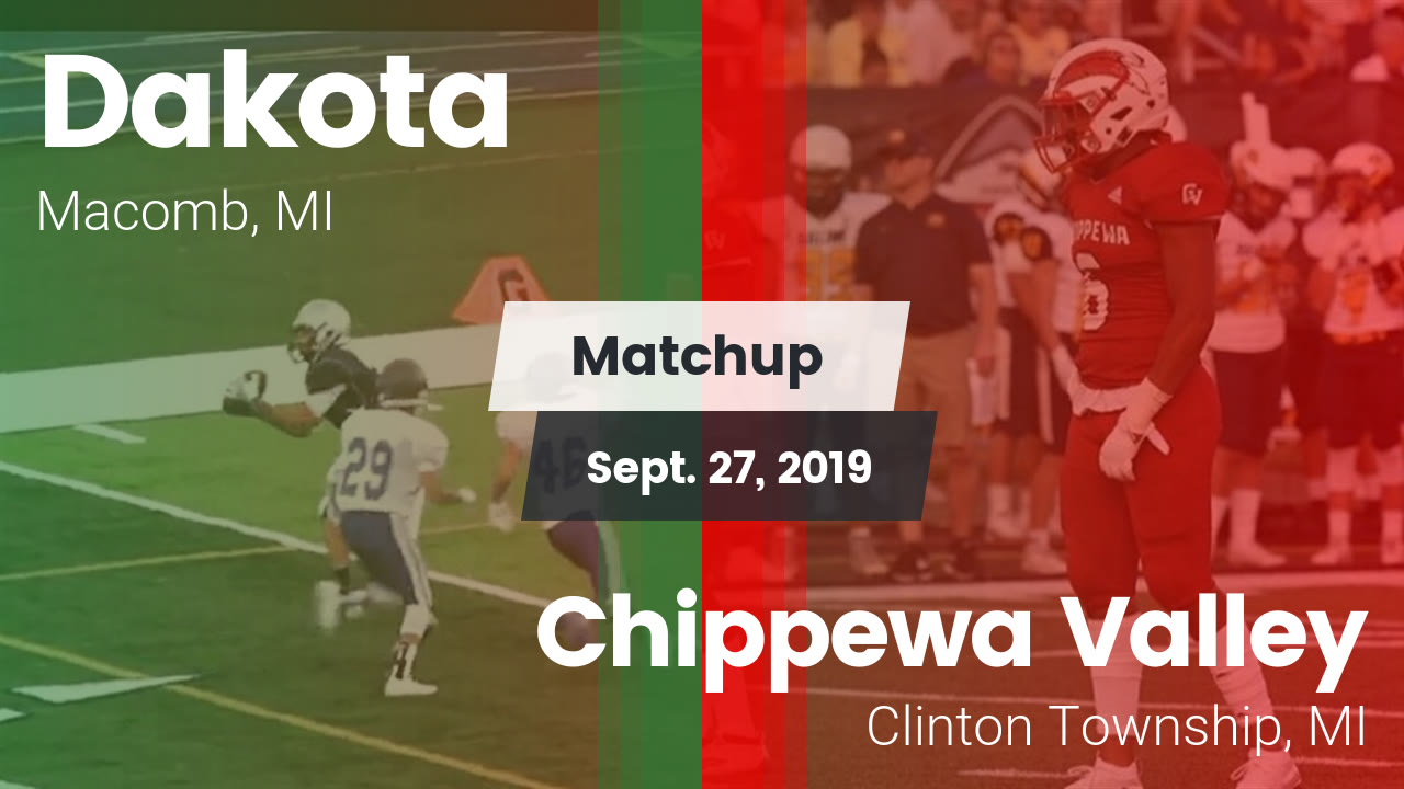 Dakota Hs Football Video Matchup Dakota Vs Chippewa Valley 2019