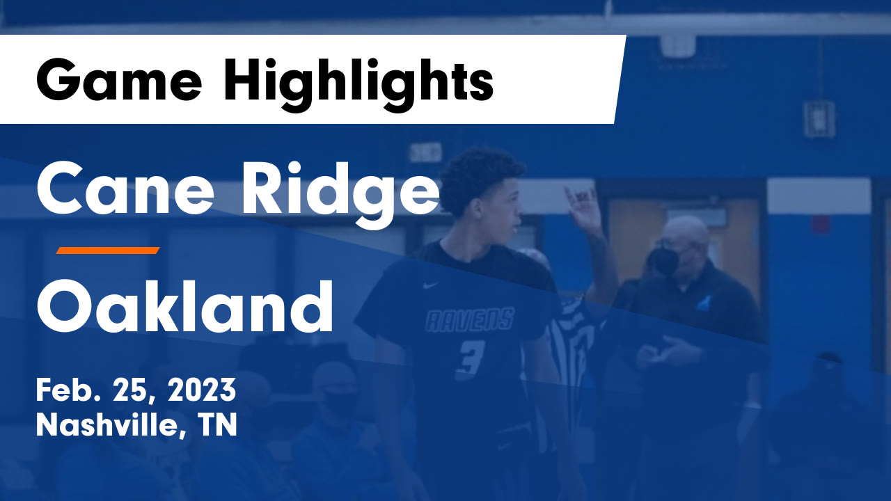 Cane Ridge (Nashville, TN) High School Sports - Football, Basketball ...