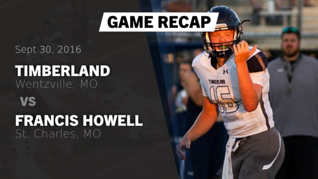 Timberland high school football schedule deals