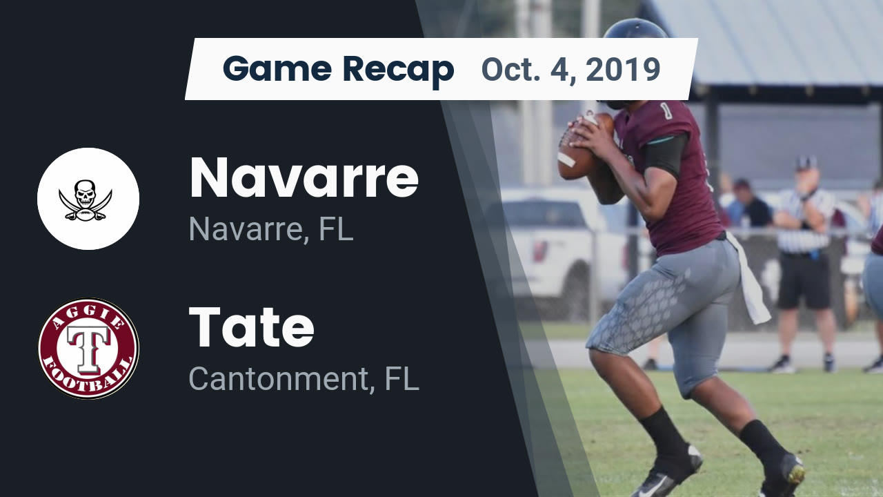 Navarre Hs Football Video Recap Navarre Vs Tate 2019 Maxpreps