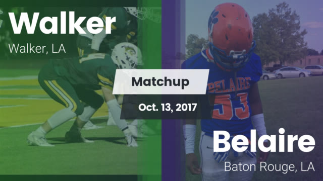 Boys Varsity Football Walker High School Walker Louisiana