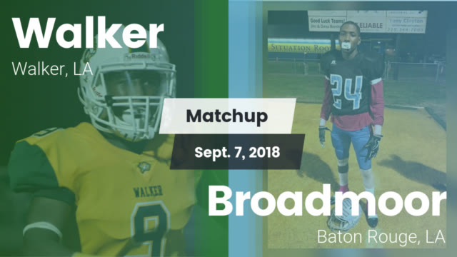 Boys Varsity Football Walker High School Walker Louisiana