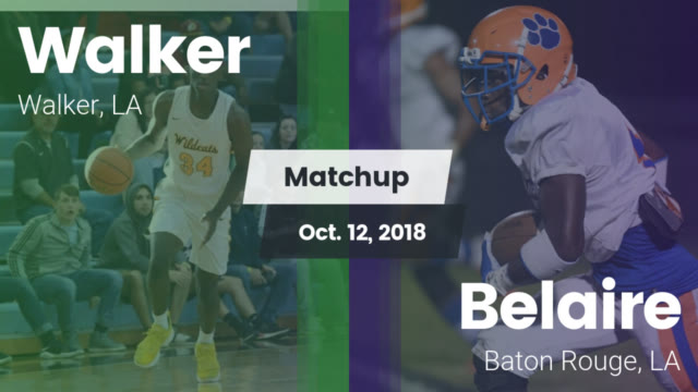 Boys Varsity Football Walker High School Walker Louisiana