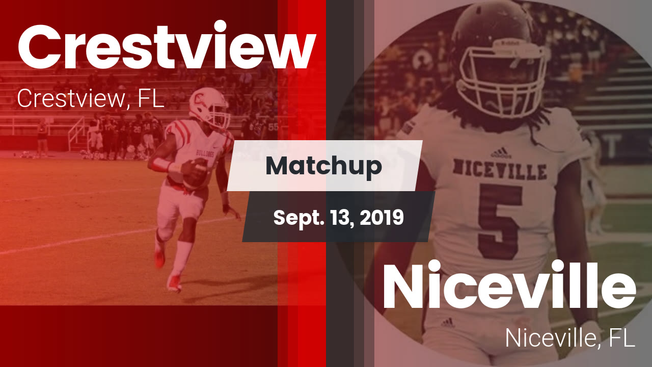 Crestview Hs Football Video Matchup Crestview High Vs Niceville