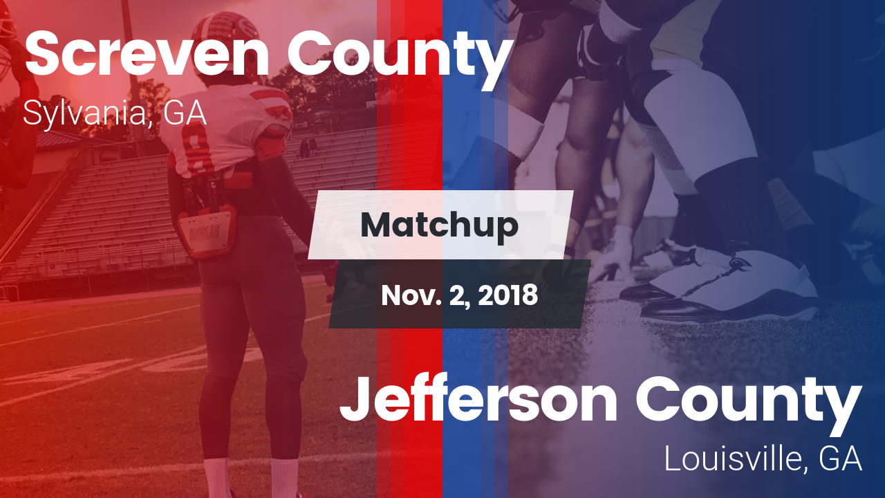 Screven County HS Football Video "Matchup Screven County High vs