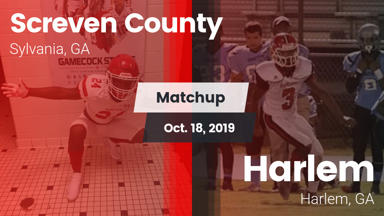Screven County Hs Football Video Matchup Screven County High Vs