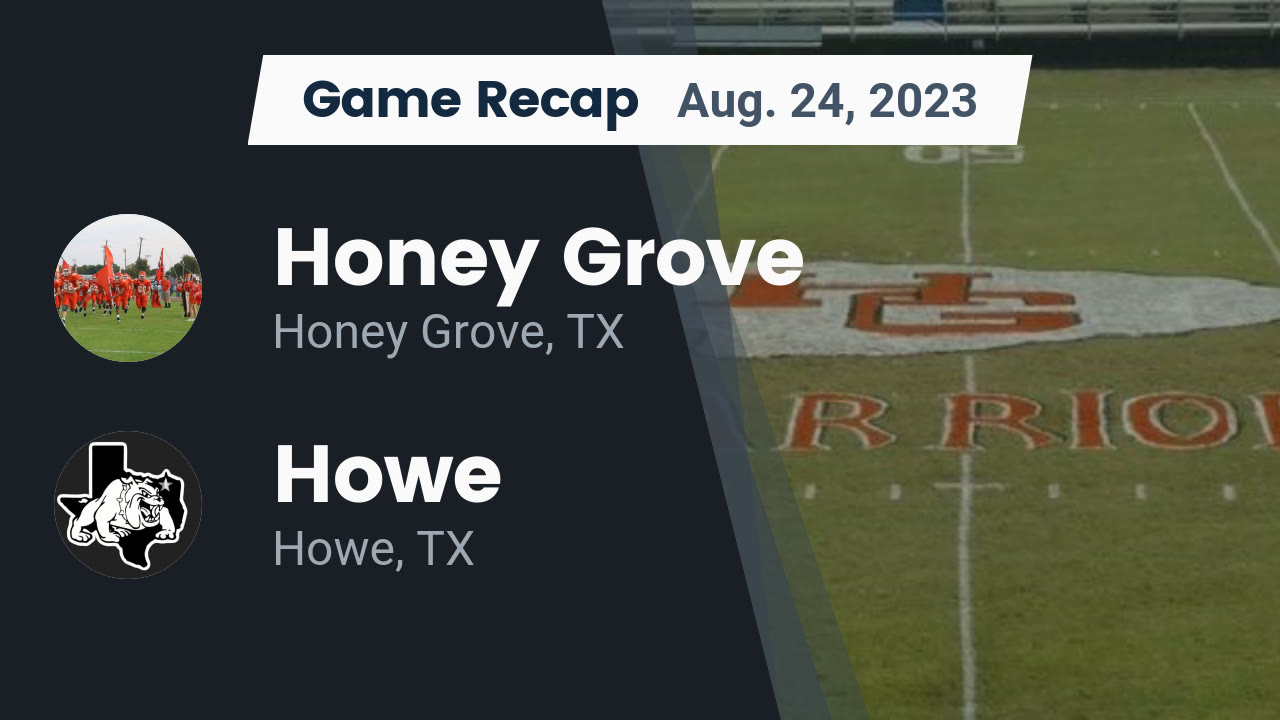 Honey Grove (TX) High School Sports Football, Basketball, Baseball