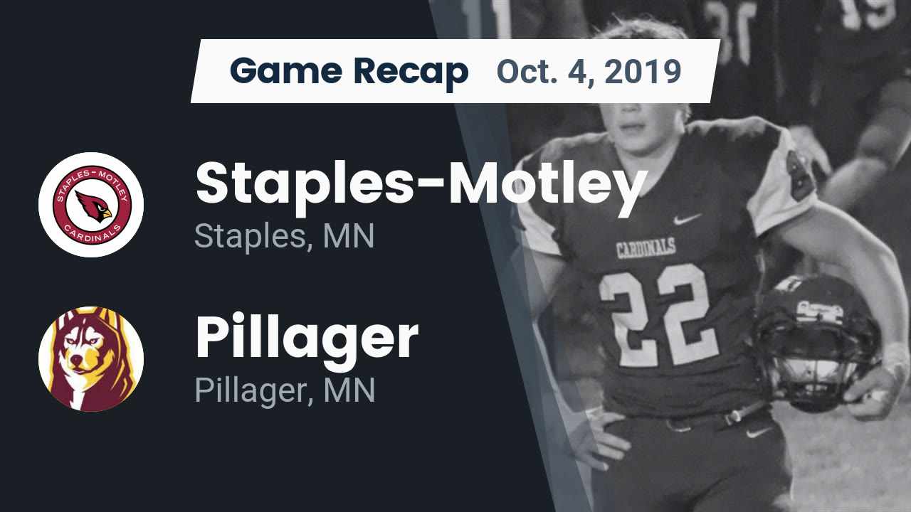 Recap StaplesMotley vs. Pillager 2019 StaplesMotley High