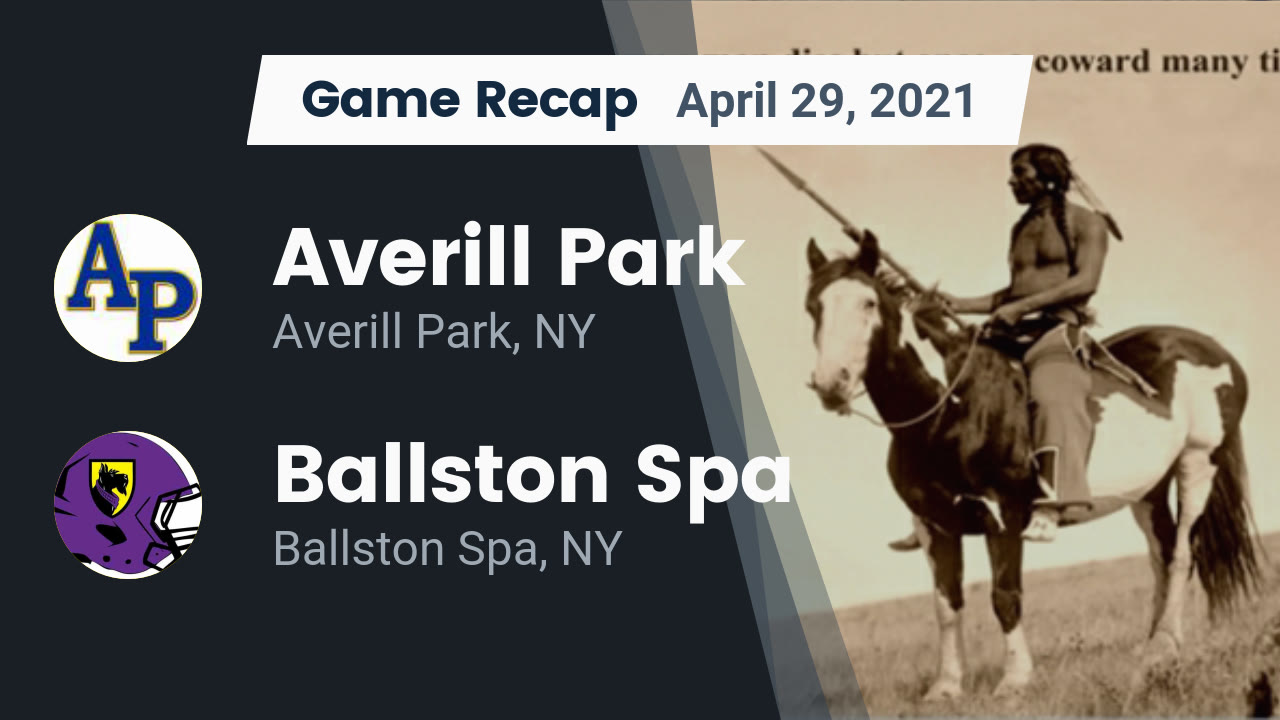 Averill Park HS Football Video "Recap Averill Park vs. Ballston Spa