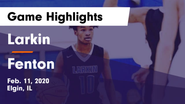 Boys Varsity Basketball Larkin High School Elgin Illinois
