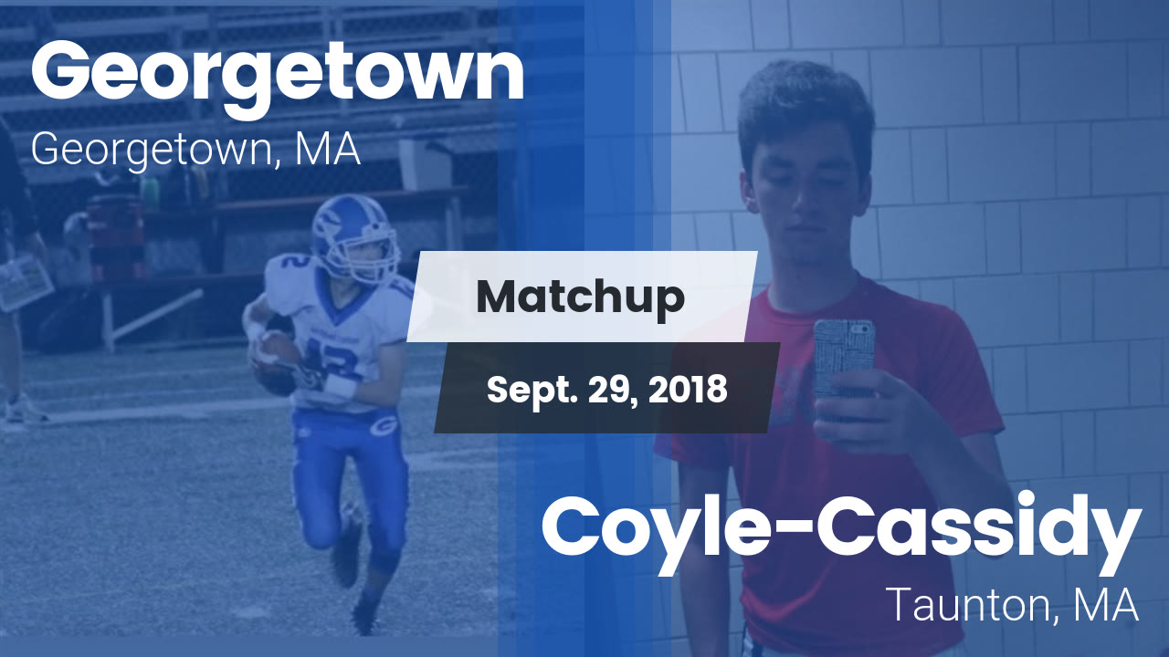 Georgetown Hs Football Video Matchup Georgetown High Vs Coyle