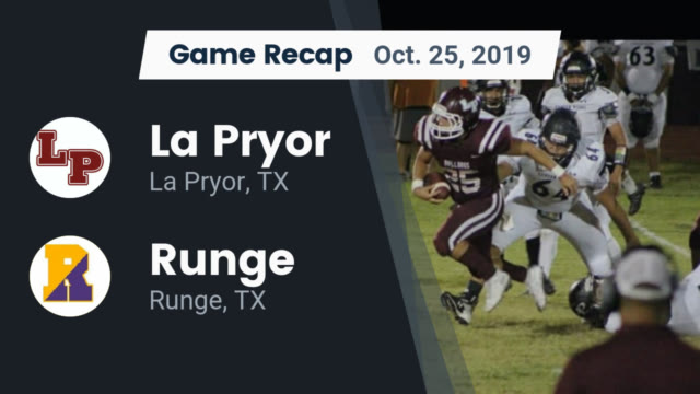 Boys Varsity Football La Pryor High School La Pryor Texas