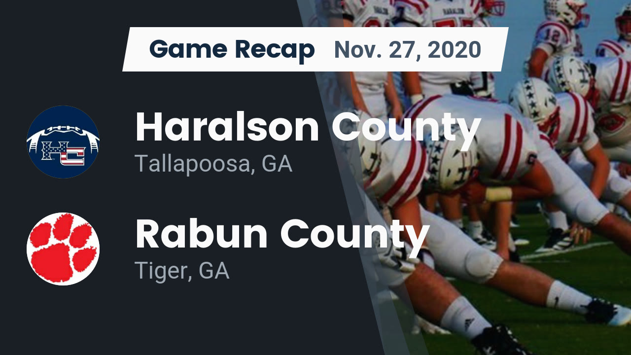 Haralson County HS Football Video "Recap: Haralson County vs. Rabun Haralson County HS Football Video "Recap: Haralson County vs. Rabun