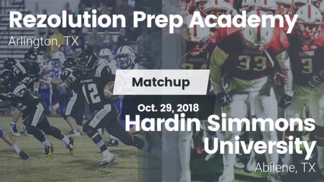 Rpa College 2018 Rpa College Arlington Texas Football Hudl