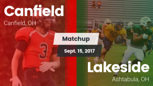 Boys Varsity Football Canfield High School Canfield Ohio