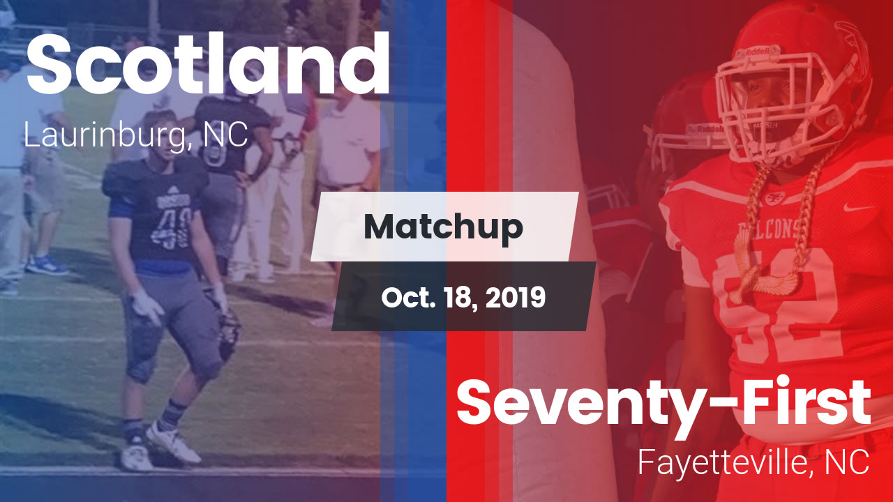 Scotland Hs Football Video Matchup Scotland Vs Seventy First