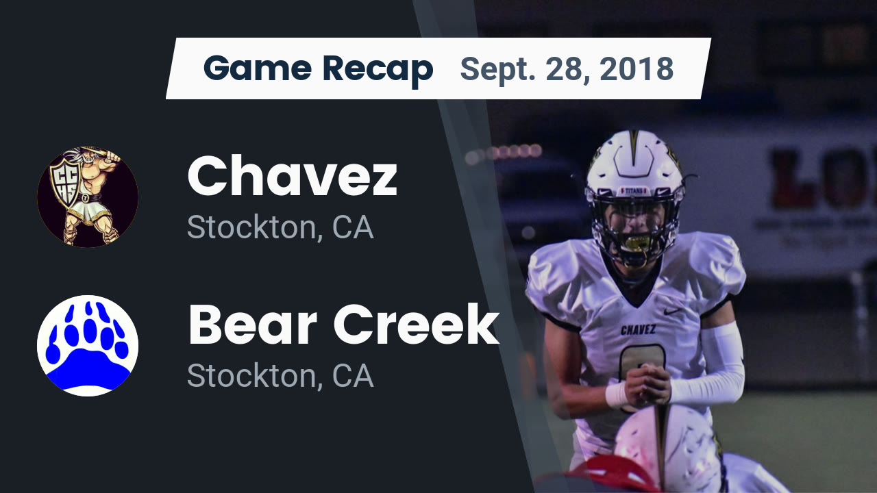 Chavez Hs Football Video Recap Chavez Vs Bear Creek 2018