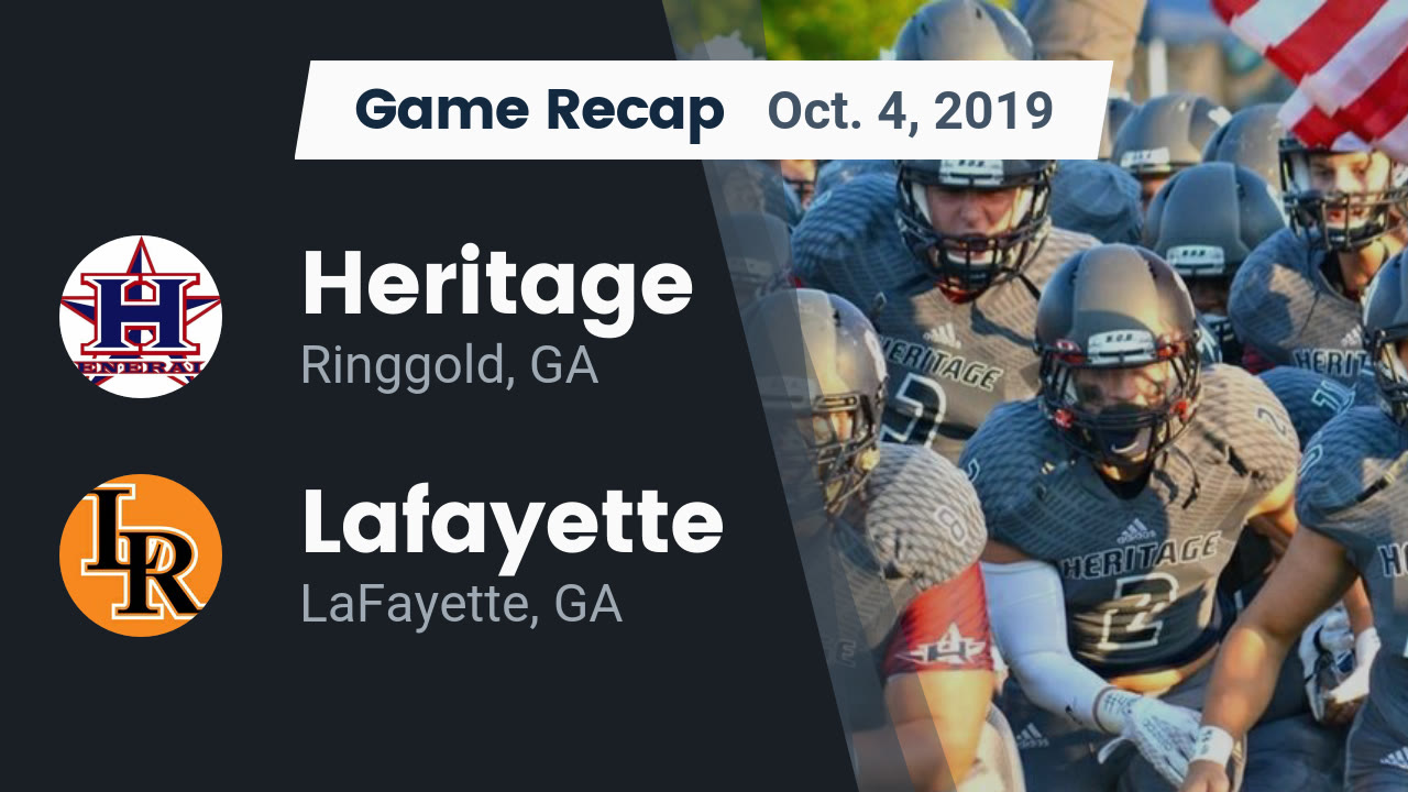 Videos Heritage Generals Ringgold Ga Varsity Football Maxpreps Videos Heritage Generals Ringgold Ga Varsity Football Maxpreps