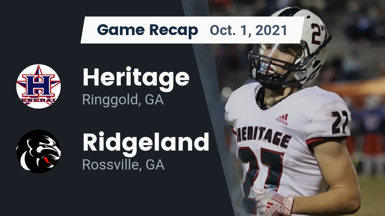 Heritage High School Ringgold Ga Varsity Football