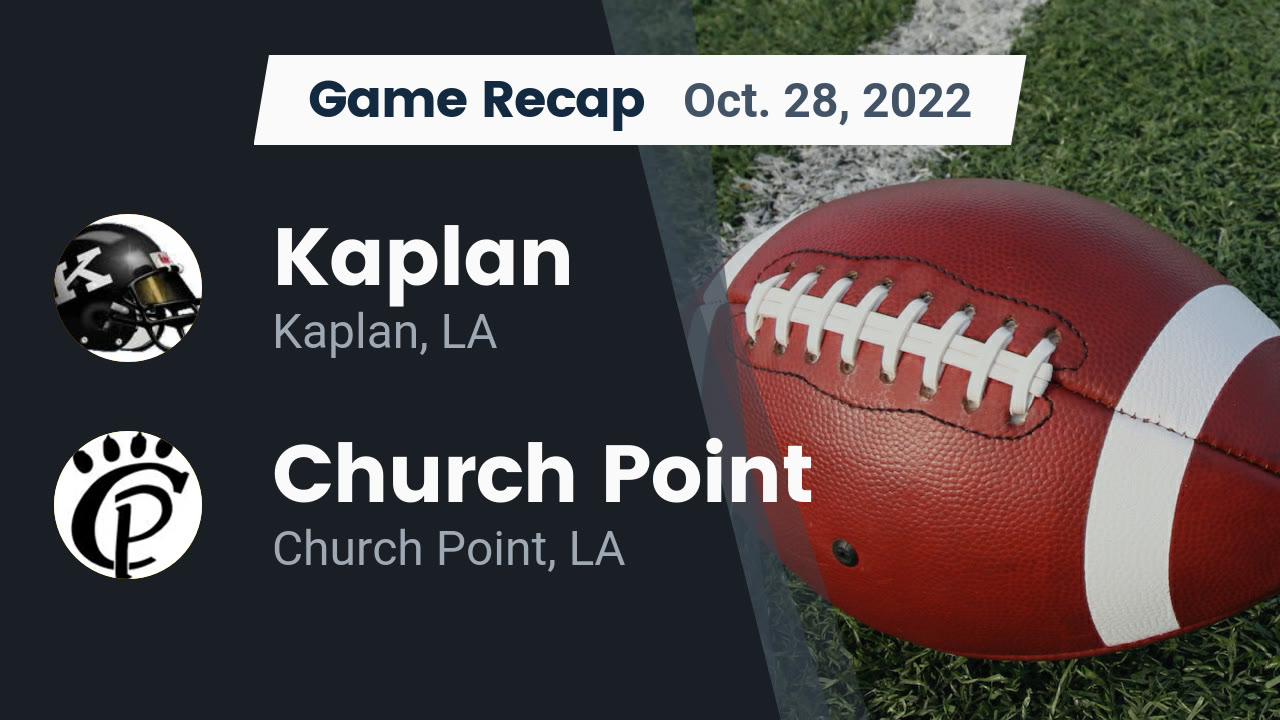 Kaplan (LA) High School Sports Football, Basketball, Baseball